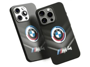 BMW Telefonhülle Drift Rennsport Optik